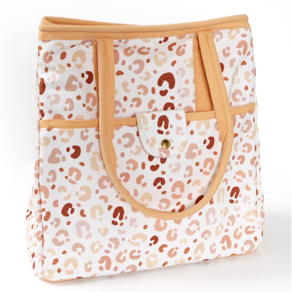 Callie Danielle Leopard Carry All Tote